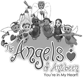 THE ANGELS OF ANUBEEN YOU'RE IN MY HEART! logo