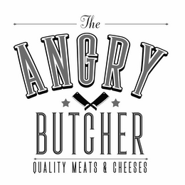 THE ANGRY BUTCHER QUALITY MEATS & CHEESES logo