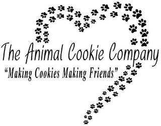 THE ANIMAL COOKIE COMPANY "MAKING COOKIES MAKING FRIENDS" logo