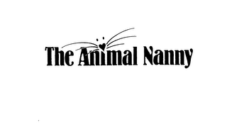 THE ANIMAL NANNY logo