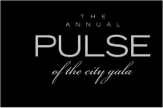 THE ANNUAL PULSE OF THE CITY GALA logo
