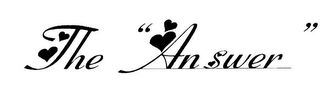 THE ANSWER logo