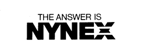 THE ANSWER IS NYNEX logo