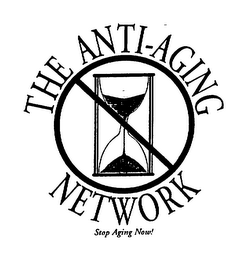 THE ANTI-AGING NETWORK "STOP AGING NOW" logo