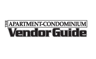 THE APARTMENT-CONDOMINIUM VENDOR GUIDE logo