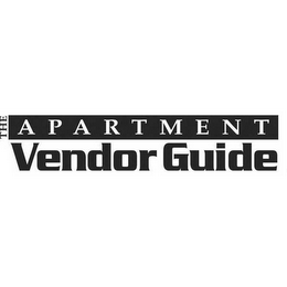 THE APARTMENT VENDOR GUIDE logo