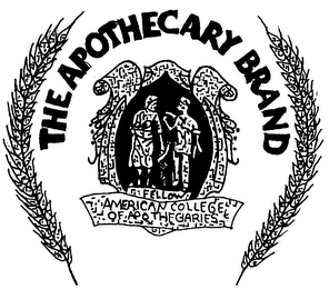 THE APOTHECARY BRAND FELLOW AMERICAN COLLEGE OF APOTHECARIES logo