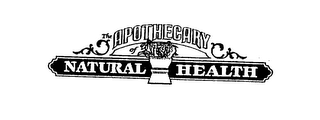 THE APOTHECARY OF NATURAL HEALTH logo