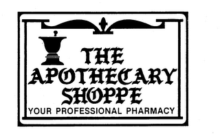 THE APOTHECARY SHOPPE YOUR PROFESSIONAL PHARMACY logo