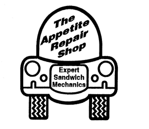 THE APPETITE REPAIR SHOP EXPERT SANDWICH MECHANICS logo