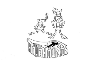 THE AQUA HOUNDS logo
