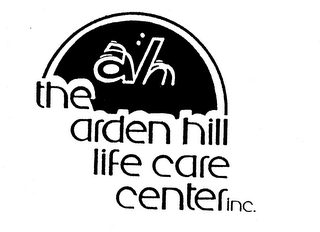 THE ARDEN HILL LIFE CARE CENTER INC. AH logo