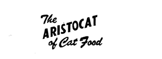 THE ARISTOCAT OF CAT FOOD logo