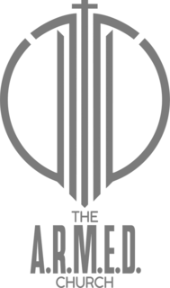 THE A.R.M.E.D. CHURCH logo