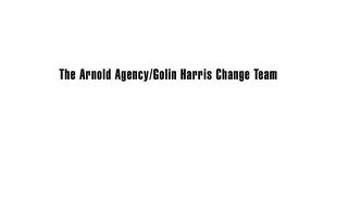 THE ARNOLD AGENCY/GOLIN HARRIS CHANGE TEAM logo