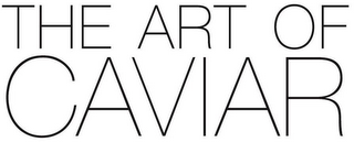 THE ART OF CAVIAR logo