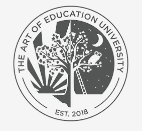THE ART OF EDUCATION UNIVERSITY EST. 2018 logo