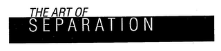THE ART OF SEPARATION logo