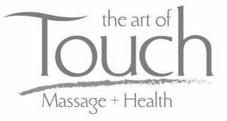 THE ART OF TOUCH MASSAGE + HEALTH logo