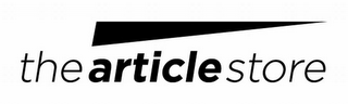 THE ARTICLE STORE logo