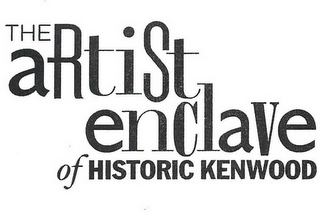 THE ARTIST ENCLAVE OF HISTORIC KENWOOD logo