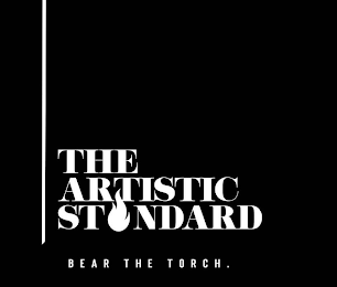 THE ARTISTIC STANDARD BEAR THE TORCH. logo