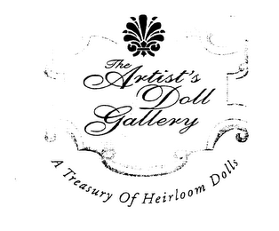 THE ARTIST'S DOLL GALLERY A TREASURY OF HEIRLOOM DOLLS logo