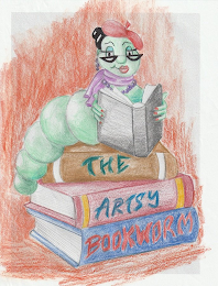 THE ARTSY BOOKWORM logo