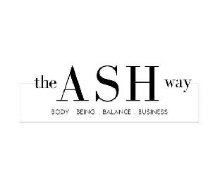 THE ASH WAY BODY BEING BALANCE BUSINESS logo
