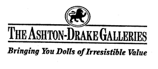 THE ASHTON-DRAKE GALLERIES BRINGING YOUDOLLS OF IRRESISTIBLE VALUE logo