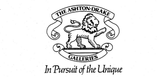 THE ASHTON-DRAKE GALLERIES IN PURSUIT OF THE UNIQUE logo