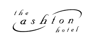 THE ASHTON HOTEL logo