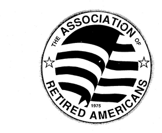 THE ASSOCIATION OF RETIRED AMERICANS 1975 logo