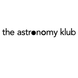 THE ASTRONOMY KLUB logo