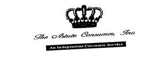THE ASTUTE CONSUMER, INC. AN INDEPENDENT CONSUMER SERVICE logo