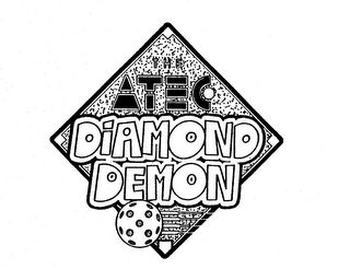 THE ATEC DIAMOND DEMON logo