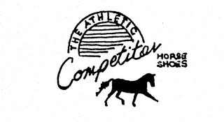 THE ATHLETIC COMPETITOR HORSE SHOES logo