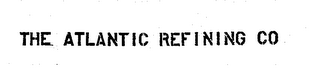 THE ATLANTIC REFINING CO logo