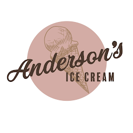 THE ATTACHED IMAGE DISPLAYS THE COMPANY LOGO, "ANDERSON'S ICE CREAM". logo