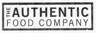 THE AUTHENTIC FOOD COMPANY logo