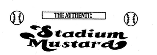 THE AUTHENTIC STADIUM MUSTARD logo