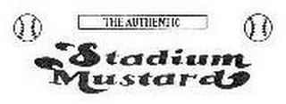 THE AUTHENTIC STADIUM MUSTARD logo