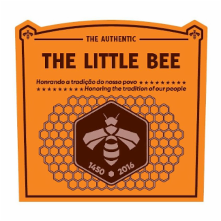 THE AUTHENTIC THE LITTLE BEE HONRANDO A TRADICAO DO NOSSO POVO HONORING THE TRADITION OF OUR PEOPLE 1450 2016 logo