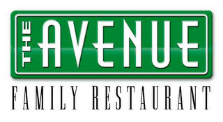 THE AVENUE FAMILY RESTAURANT logo