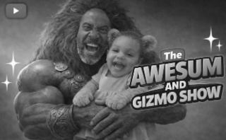 THE AWESUM AND GIZMO SHOW logo