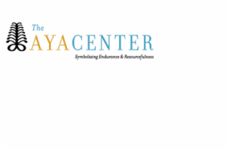 THE AYA  CENTER SYMBOLIZING ENDURANCE & RESOURCEFULNESS logo