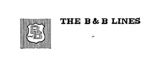 THE B & B LINES logo