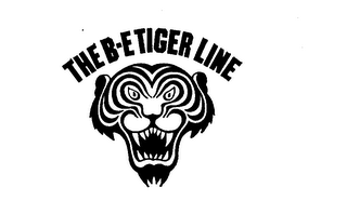 THE B-E TIGER LINE logo