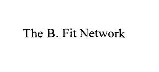 THE B. FIT NETWORK logo