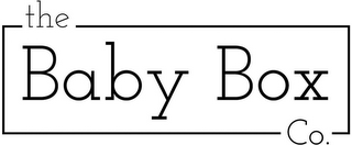 THE BABY BOX CO. logo